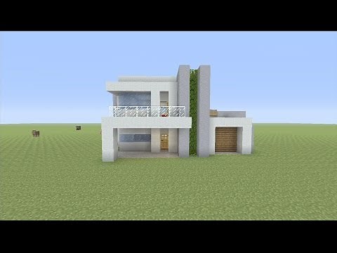 How to Build a Small Modern House in Minecraft