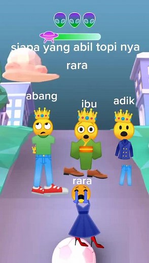 Animated Alien Characters on Colorful Streets