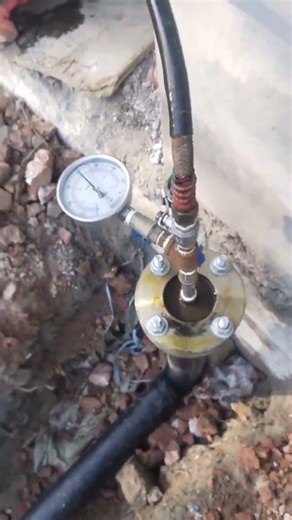 pressure test of fire hydrants