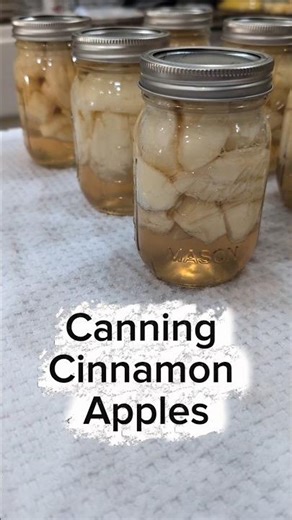 Canning Cinnamon Apples | Easy Water Bath Canning Recipe | Small Batch, Old-Fashioned Recipe