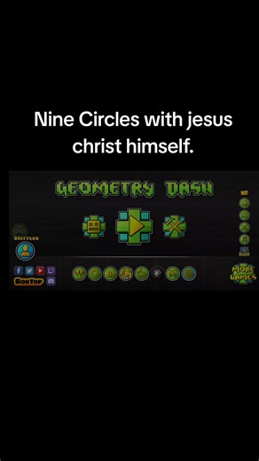 The mod is called Jesus on Geode. #gd #geometrydash #jesuschrist #fyppppppppppppppppppppppp