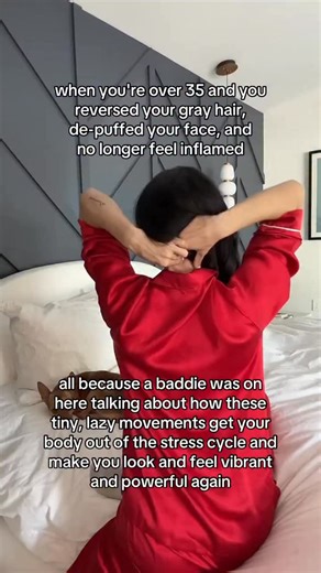 Somatic Exercises with Liz Tenuto | when you feel stressed, you’ll look stressed BUT when you get your body out of the stress cycle you’ll actually look and feel more vibrant... | Instagram