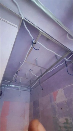 PVC CEILING FRAME LAG GAYA🙏🙏🙏🙏