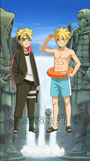 "Boruto Characters in Swimsuits!" 🩱 🩳 #boruto #naruto #borutonextgeneration
