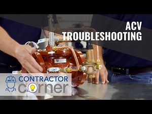Troubleshooting an ACV with Watts