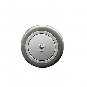 SCC - 4" Gray Poly on Polyolefin Wheel Only - 3/8" Bore - 350 lbs Capacity