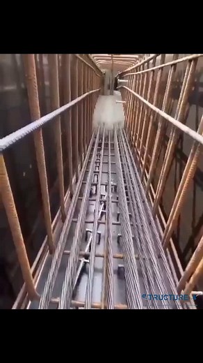 STRUCTUREX PVT LTD on Instagram: "Self-compacting concrete: Effortless flow and flawless compaction in every beam.” Self-compacting concrete (SCC) is designed to flow effortlessly into complex forms and around reinforcement, requiring no mechanical vibration for consolidation. When SCC flows through a beam, the process is visually satisfying as the concrete spreads smoothly and uniformly, filling every corner and crevice without leaving voids or honeycombs. This behavior is achieved due to the c