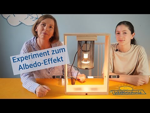 Experiment zum Albedo Effekt - Eisschmelze beschleunigt den Klimawandel