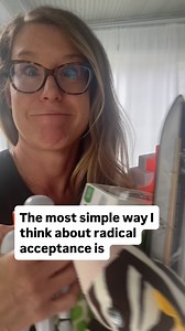 What is “radical acceptance”? Put simply, it means to accept this moment without judgment and with kindness. This starts with SELF. Realizing this was the missing link in being able to manage all the caregiving and the negative thoughts and my own nervous system activation during my older son’s burnout. For so long, I beat myself up for my grief, resentment, and anger towards a life that I didn’t expect or choose. Starting to welcome those thoughts and feelings - seeing that they belong as part 