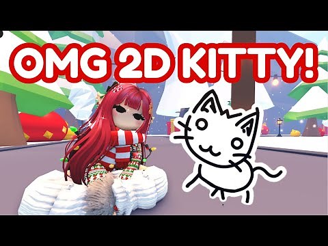 🔴 How To Get 2D Kitty - 2D Tuesday Event in Adopt Me #roblox #adoptme