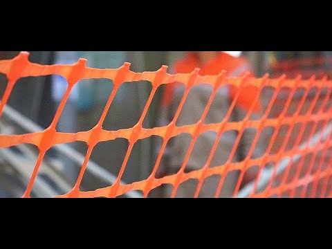 Orange Safety Fence