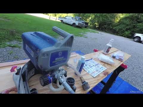 Graco magnum Project Painter plus airless paint sprayer tested tool review (TTR)