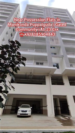 Manikonda Puppalguda Apartments | Ready Soon | ₹1.23–2.15 Cr