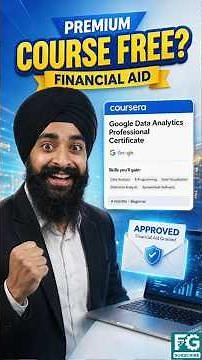 Coursera Premium Courses Free? Financial Aid Hack Explained #CourseraFinancialAid#DataAnalytics