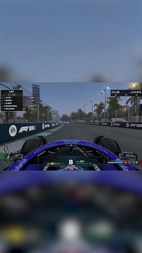 william racing high speed in jedah gp