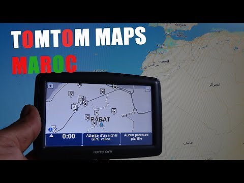 installer une Maps Maroc est Mise à jour GPS TomTom XXL تحديث وتركيب خريطة المغرب على توم توم