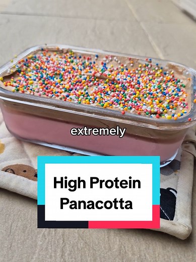 High Protein Chocolate Mousse Panna Cotta Recipe