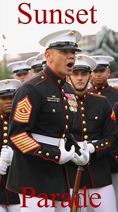 427K views · 15K reactions | 礪Enlisted Sunset Parade U.S. Marines...