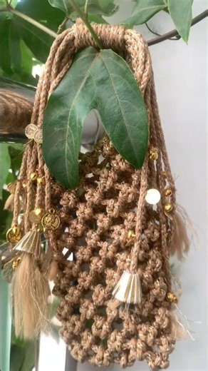 Macrame Bag Tutorial 🧵 | Step by Step Easy Method | Beginner Friendly | DIY Handbag #crochet #diy