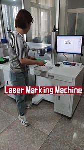#Desktop Laser Marking Machine #20w,30w,50w,100w fiber laser marking#laser engraving for Logo,Serial number, Steel plates, stainless steel, steel pipes, cast iron, etc | Metal Marking Machine