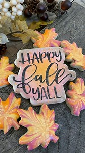 15K views · 248 reactions | Happy Fall y’all!  Marbled leaves make...