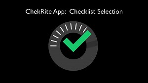 ChekRite App - Checklist Selection