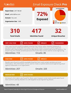 KnowBe4's Email Exposure Check Discovers Data Breach