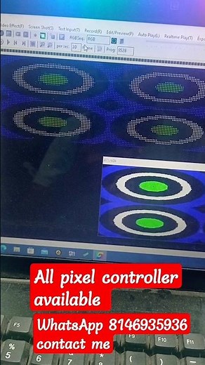pixel led controller programing software// t1000s pixel led controller program