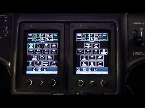 G5000 Cleaning the Garmin Touch Screen (GTC) on the Sovereign+ and Citation X+