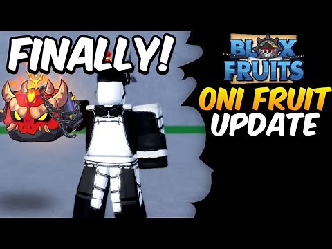 Blox Fruits UPDATE ONI FRUIT FINALLY! Release Date and New Fighting Style..?!