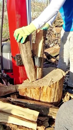 Log Splitter #logsplitter #firewood