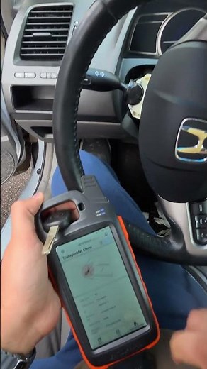 Honda Civic Key programming 🚗 #locksmith