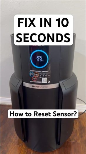 How to Reset Filter Sensor on the Shark NeverChange Air Purifier MAX #shark #airpurifier #howto