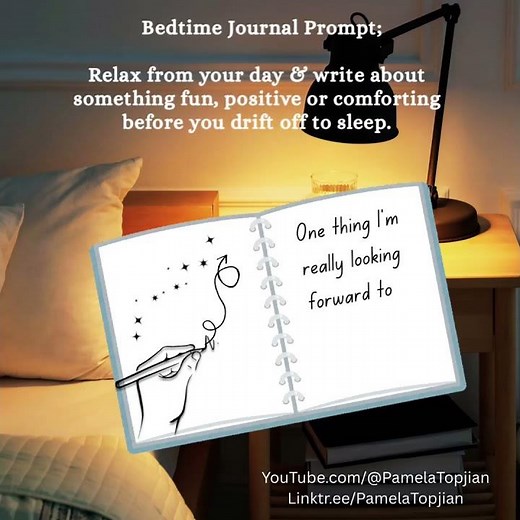 Our evening journal prompt…