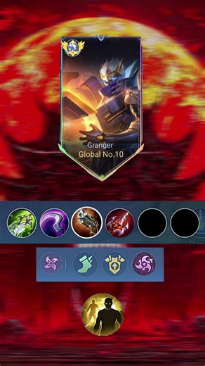 GLOBAL GRANGER One Shot Build ⚡ Pro Emblem Guide 2026 | OP Burst Damage MLBB Ranked Meta #mlbb