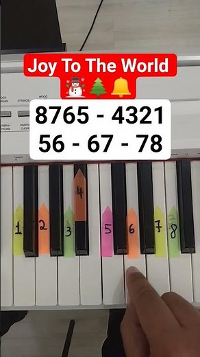 🎄 How to Play Christmas Song on Piano 🎹 Easy Tutorial ✨