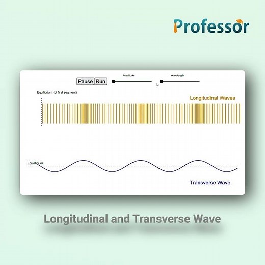 Longitudinal vs Transverse Waves | Easy Explanation with Real-Life Examples | Professor AI #physics