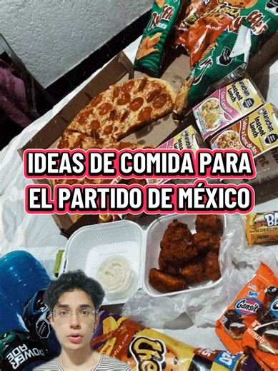 Ideas de comida para el partido de México #comidamexicana #mundial2026 #hotdog #quesabirrias #nachos