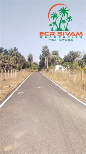 MK 51 ECR SIVAM PROPERTIES 51 cent farm house plan 🏠 ECR 500mm 300 AD road frontage thar road#shorts
