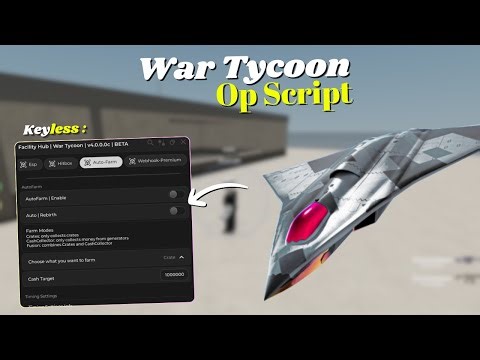 *NEW* War Tycoon Script [ Pastebin 2025 ] Keyless