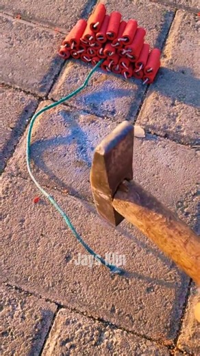 Will This Firecracker Explode When Hit with a Hammer?