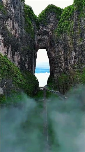 This Place Looks Above The Clouds ☁️🏔️ #explore #travel #nature