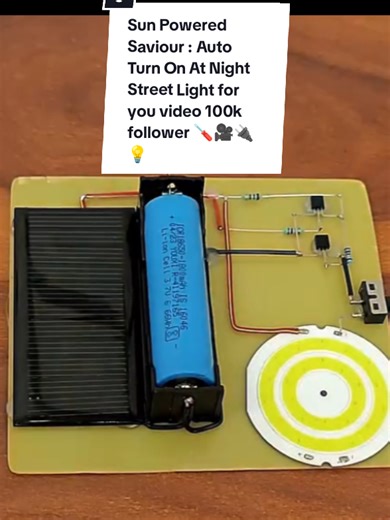 Sun Powered Saviour: Automated Night Street Light