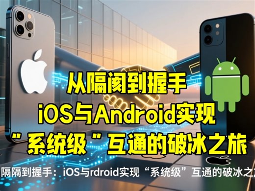 从隔阂到握手：iOS与Android实现“系统级”互通的破冰之旅