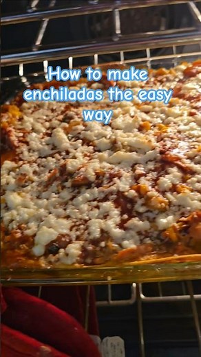 How to make enchiladas the easy way #dinnerideas #enchiladas #recipe #cooking #fyp