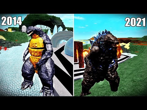 Evolution Of Titanus Godzilla In Kaiju Kewl