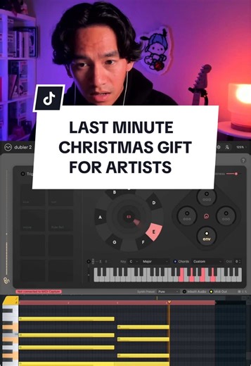 Last minute Christmas gift for artists 🎄🎁 #dubler2 #vochlea #flstudio #beatbox #producer #christmas #giftidea