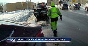 Towing companies keeping busy in cold and snow