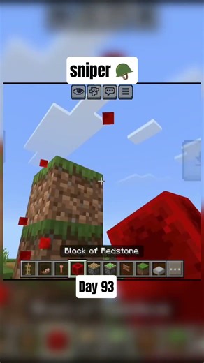 how to make a sniper in Minecraft (bedrock edition)