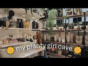 I turned my plant room into my dream creative space 😍 | IKEA Boaxel Setup